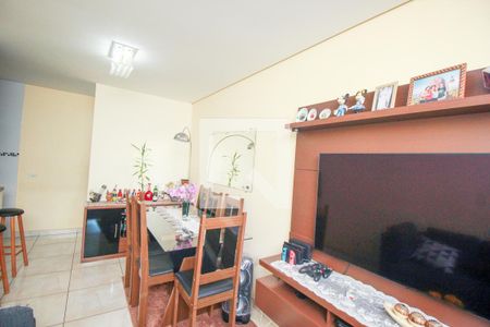 Sala de apartamento à venda com 3 quartos, 76m² em Vila Francisco Matarazzo, Santo André