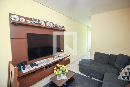 Sala de apartamento à venda com 3 quartos, 76m² em Vila Francisco Matarazzo, Santo André