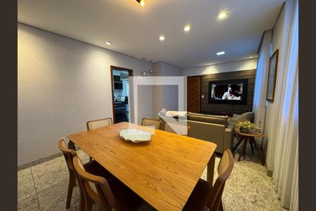 Sala de apartamento à venda com 3 quartos, 98m² em Palmares, Belo Horizonte