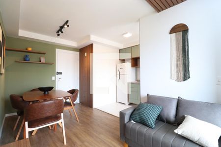 Sala de apartamento para alugar com 2 quartos, 47m² em Pompeia, São Paulo