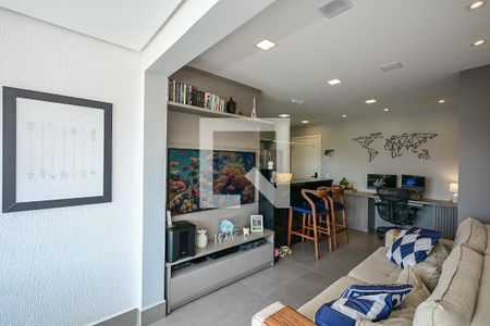 Sala de apartamento à venda com 1 quarto, 47m² em Morumbi, São Paulo