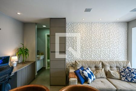 Sala de apartamento à venda com 1 quarto, 47m² em Morumbi, São Paulo