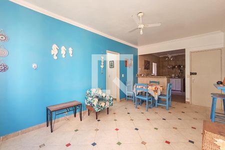 Sala de jantar de apartamento para alugar com 2 quartos, 72m² em Jardim Virginia, Guarujá