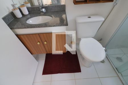 Banheiro da Suíte 1 de apartamento à venda com 2 quartos, 55m² em Novo Osasco, Osasco
