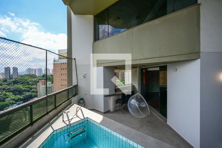 Varanda de apartamento para alugar com 4 quartos, 370m² em Vila Suzana, São Paulo