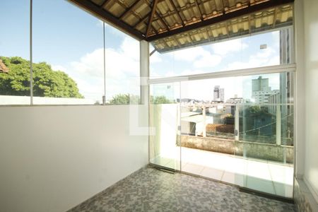 Varanda da Sala de casa à venda com 8 quartos, 360m² em Nova Suíça, Belo Horizonte