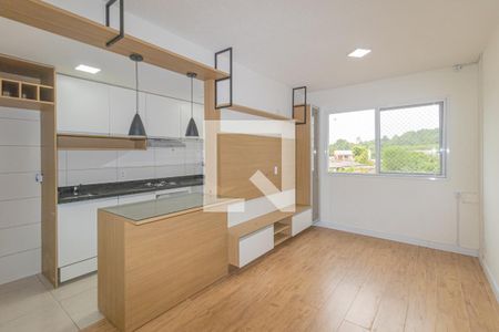 Sala de apartamento para alugar com 2 quartos, 47m² em Marechal Rondon, Canoas