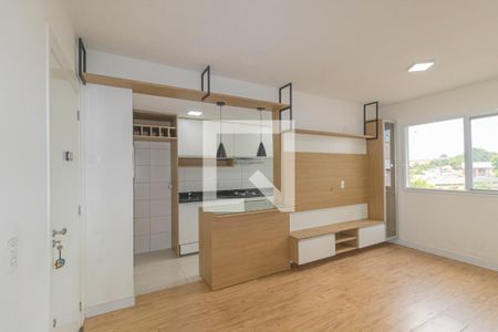 Sala de apartamento para alugar com 2 quartos, 47m² em Marechal Rondon, Canoas