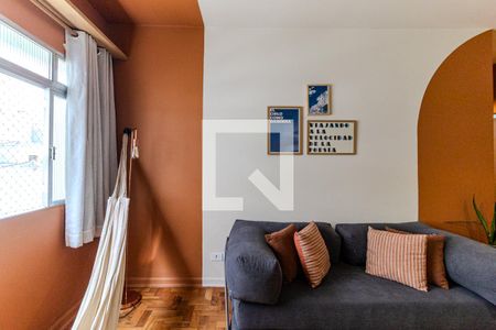 Sala de apartamento à venda com 2 quartos, 55m² em Vila Buarque, São Paulo