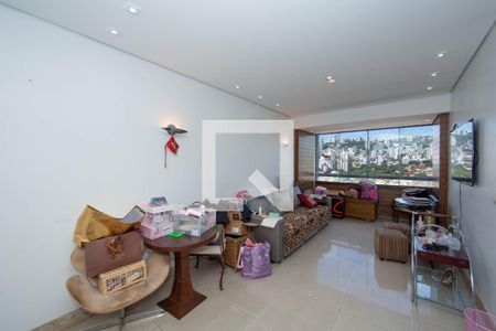 SALA de apartamento à venda com 3 quartos, 110m² em São Bento, Belo Horizonte