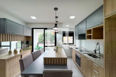 Sala de Jantar de apartamento à venda com 2 quartos, 55m² em Jardim Vera Cruz, São Bernardo do Campo