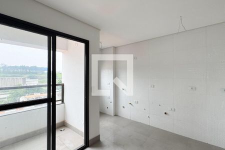 Sala de Jantar de apartamento à venda com 2 quartos, 55m² em Jardim Vera Cruz, São Bernardo do Campo