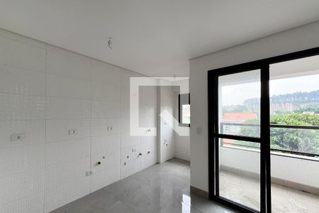 Sala de Jantar de apartamento à venda com 2 quartos, 55m² em Jardim Vera Cruz, São Bernardo do Campo