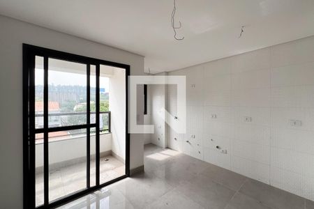 Sala de Jantar de apartamento à venda com 2 quartos, 55m² em Jardim Vera Cruz, São Bernardo do Campo