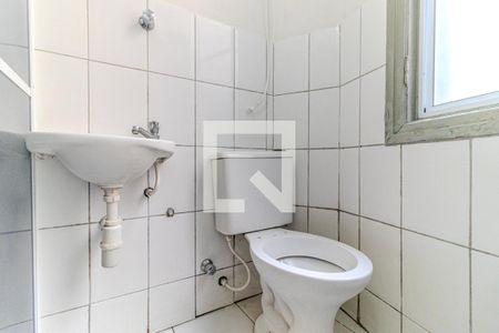 Banheiro de kitnet/studio para alugar com 1 quarto, 24m² em Centro Histórico de São Paulo, São Paulo