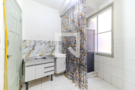 Cozinha de kitnet/studio para alugar com 1 quarto, 24m² em Centro Histórico de São Paulo, São Paulo
