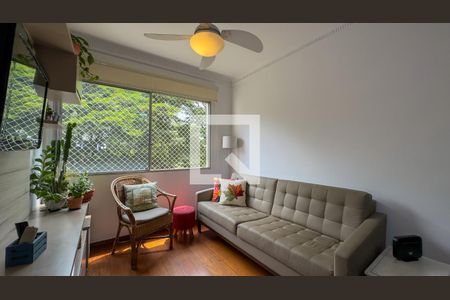 Sala de apartamento para alugar com 3 quartos, 80m² em Santo Amaro, São Paulo