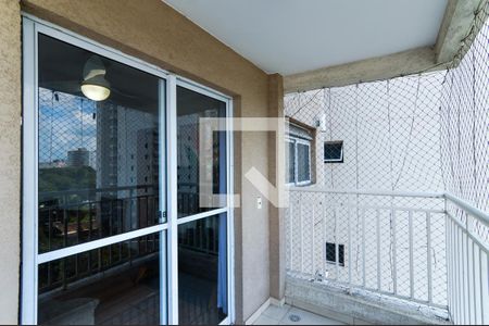 Varanda da Sala de apartamento à venda com 2 quartos, 61m² em Macedo, Guarulhos
