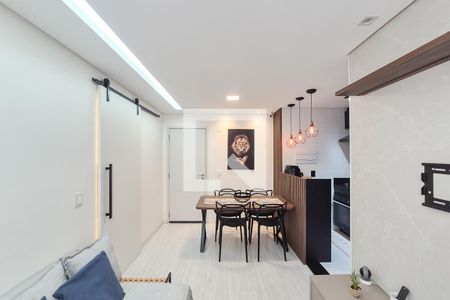 Sala de apartamento à venda com 1 quarto, 49m² em Centro, São Bernardo do Campo