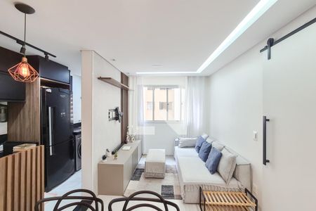 Sala de apartamento à venda com 1 quarto, 49m² em Centro, São Bernardo do Campo