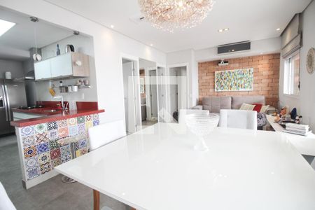 Sala de apartamento à venda com 3 quartos, 112m² em Vila Regente Feijó, São Paulo