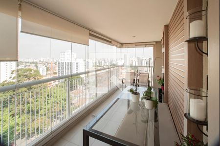 Varanda gourmet de apartamento para alugar com 4 quartos, 193m² em Mirandópolis, São Paulo