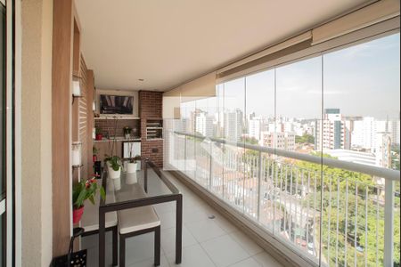 Varanda gourmet de apartamento para alugar com 4 quartos, 193m² em Mirandópolis, São Paulo