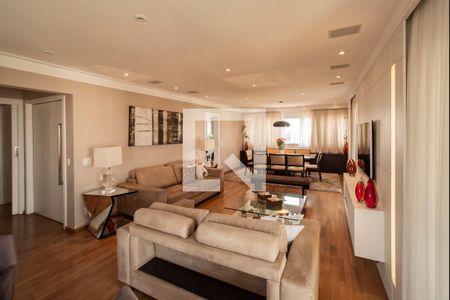 Sala de apartamento para alugar com 4 quartos, 193m² em Mirandópolis, São Paulo