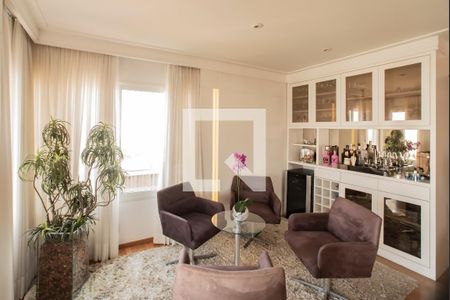 Sala de apartamento para alugar com 4 quartos, 193m² em Mirandópolis, São Paulo