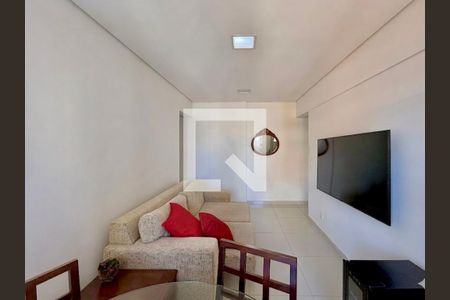 Sala  de apartamento para alugar com 2 quartos, 55m² em Cidade Monções, São Paulo
