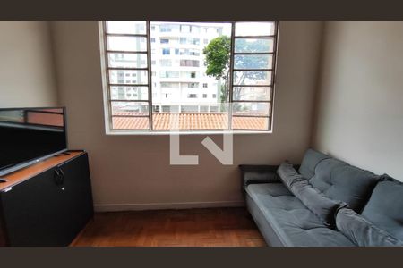 Sala de apartamento à venda com 3 quartos, 90m² em Barroca, Belo Horizonte