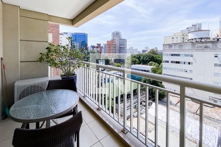 Varanda / Área de Serviço de apartamento à venda com 2 quartos, 57m² em Bela Vista, São Paulo