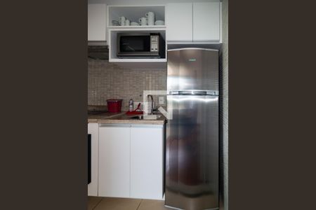 Sala Cozinha de apartamento para alugar com 2 quartos, 57m² em Bela Vista, São Paulo