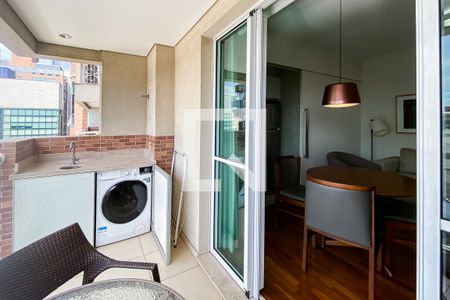 Varanda / Área de Serviço de apartamento para alugar com 2 quartos, 57m² em Bela Vista, São Paulo
