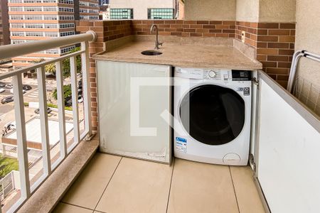 Varanda / Área de Serviço de apartamento para alugar com 2 quartos, 57m² em Bela Vista, São Paulo