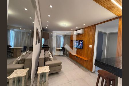 Sala de apartamento para alugar com 1 quarto, 43m² em Jaguaribe, Salvador