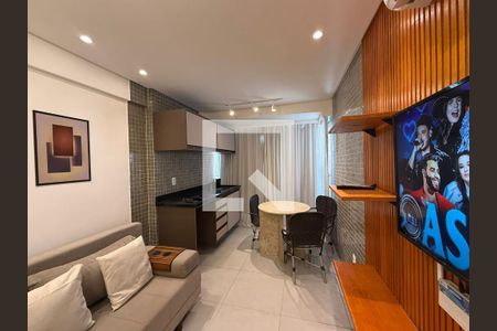 Sala de apartamento para alugar com 1 quarto, 43m² em Jaguaribe, Salvador