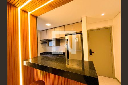 Sala de apartamento para alugar com 1 quarto, 43m² em Jaguaribe, Salvador