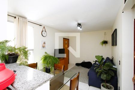 Sala de apartamento à venda com 2 quartos, 48m² em Santa Maria, Belo Horizonte