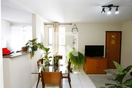 Sala de apartamento à venda com 2 quartos, 48m² em Santa Maria, Belo Horizonte