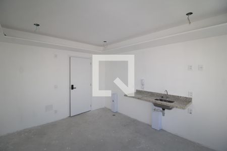 Sala / Cozinha de apartamento à venda com 1 quarto, 35m² em Santana, São Paulo
