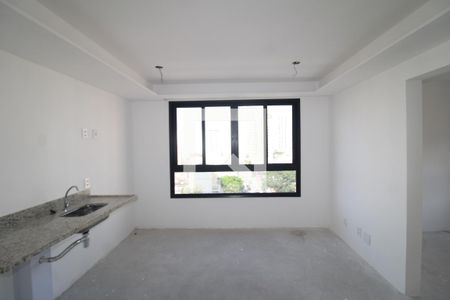 Sala / Cozinha de apartamento à venda com 1 quarto, 35m² em Santana, São Paulo