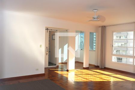 Sala de apartamento para alugar com 3 quartos, 157m² em Cerqueira César, São Paulo