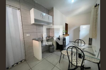 Sala/Cozinha de casa para alugar com 1 quarto, 40m² em Jardim Celeste, São Paulo