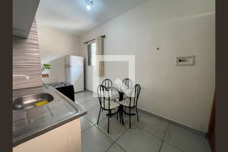 Sala/Cozinha de casa para alugar com 1 quarto, 40m² em Jardim Celeste, São Paulo