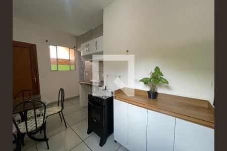 Sala/Cozinha de casa para alugar com 1 quarto, 40m² em Jardim Celeste, São Paulo