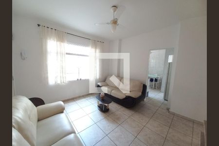 Sala de apartamento para alugar com 2 quartos, 80m² em Boa Vista, São Vicente