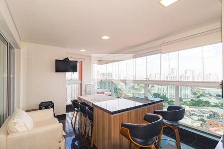 Varanda de apartamento à venda com 2 quartos, 92m² em Vila Regente Feijó, São Paulo