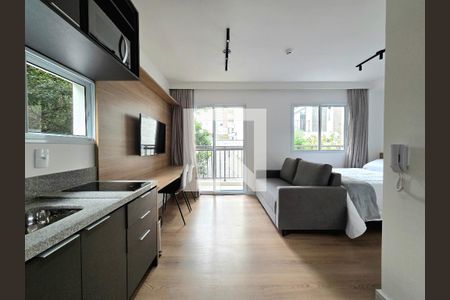 Studio de kitnet/studio para alugar com 1 quarto, 29m² em Vila Olímpia, São Paulo