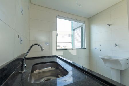 Sala, Cozinha e Área de Serviço de apartamento à venda com 2 quartos, 34m² em Vila Carrão, São Paulo